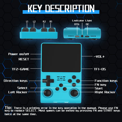 R40S PRO Handheld Game Console