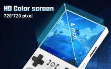 Load image into Gallery viewer, FVBADE R36 MAX Handheld game console 4.0 in IPS Screen Mini Retro Console 4000mAh Portable Pocket Arcade 12+ Mainstream Emulator 64g TF Card Transparent.(White)
