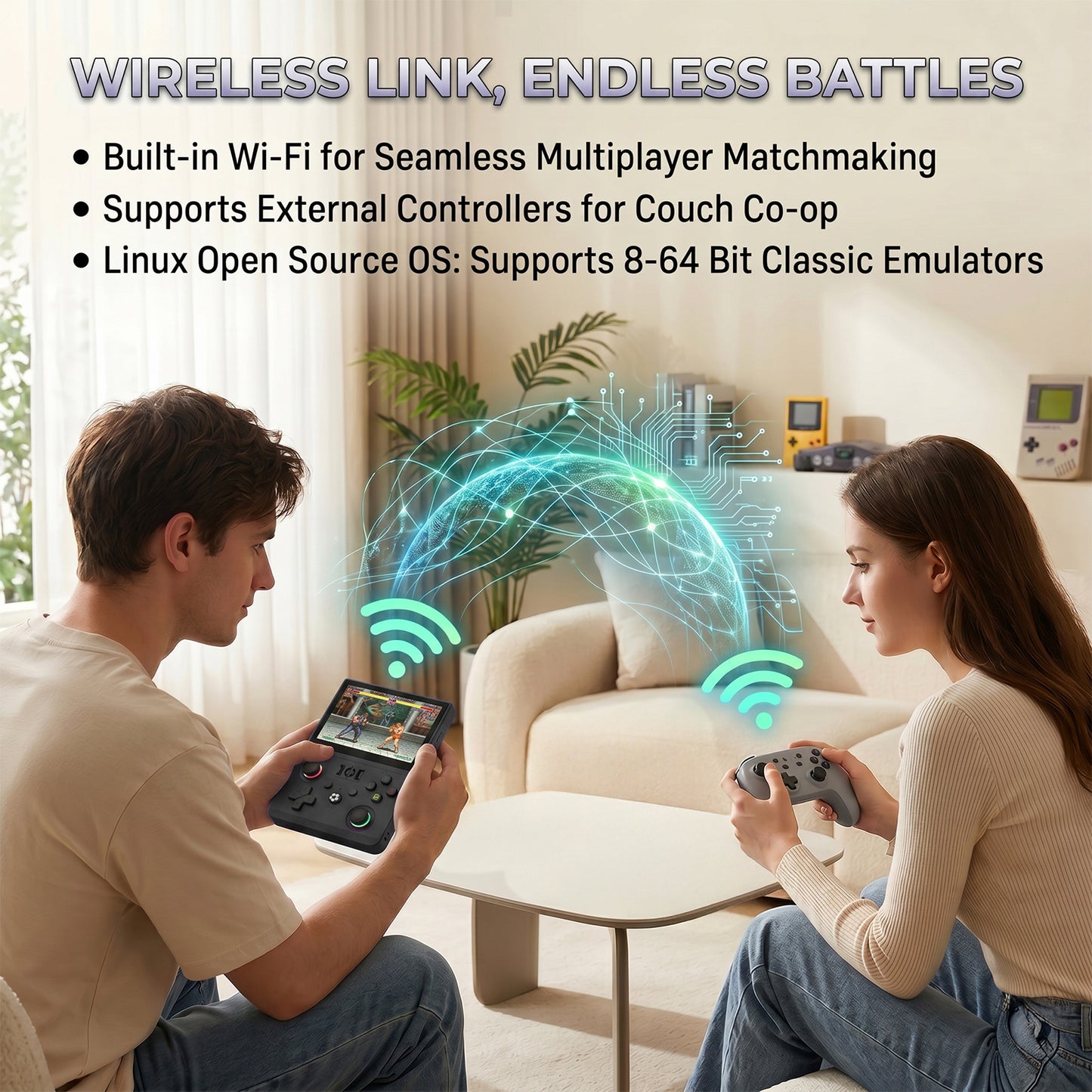 R36 MAX II Handheld Game Console