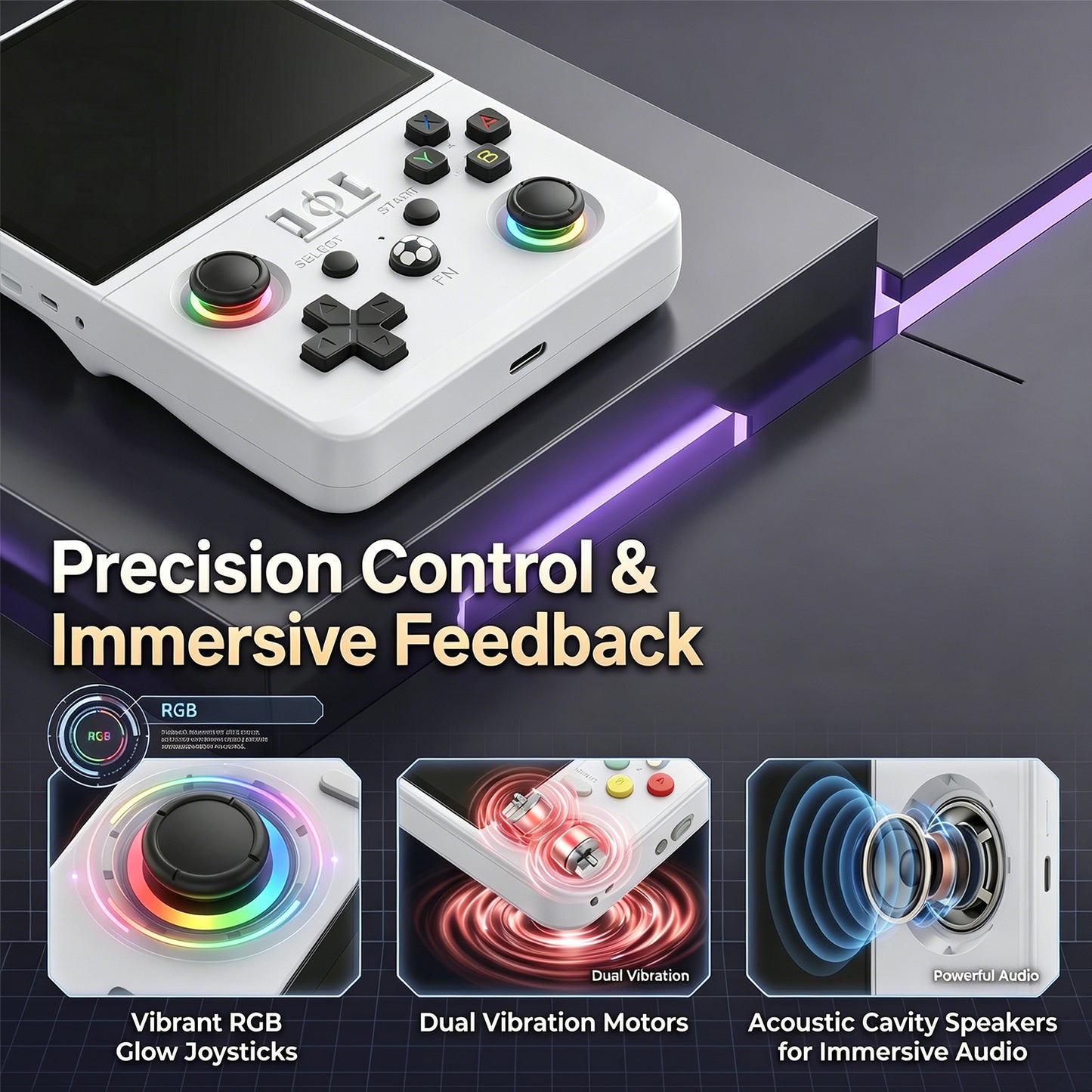 R36 MAX II Handheld Game Console