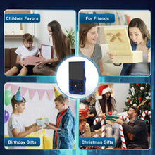 Load image into Gallery viewer, FVBADE R36 MAX Handheld game console 4.0 in IPS Screen Mini Retro Console 4000mAh Portable Pocket Arcade 12+ Mainstream Emulator 64g TF Card Transparent.(Blue)

