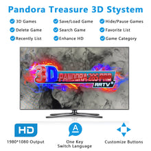 Load image into Gallery viewer, 【30000 Games in 1】 70S Pandora box Arcade Game Console for PC &amp; Projector &amp; TV ,3D Games 1-4 Players Double Joystick Favorite List Game Category Save/Search/Hide/Pause/Delete Games
