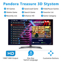 Load image into Gallery viewer, [20000 Games in 1] 40S Pandora box Retro Games Arcade Game Console with Two Separate hosts Compatible PC &amp; Projector &amp; TV 3D Games 1-4 Players Category Favorite List Save/Search/Hide/Pause/Delete Games
