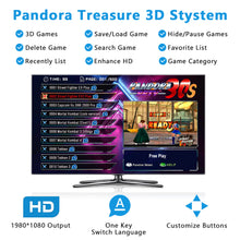 Load image into Gallery viewer, [30000 Games in 1]70S Pandora box Retro Games Arcade Game Console with Two Separate hosts Compatible PC &amp; Projector &amp; TV 3D Games 1-4 Players Category Favorite List Save/Search/Hide/Pause/Delete Games
