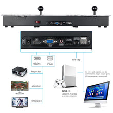 Load image into Gallery viewer, 【30000 Games in 1】 70S Pandora box Arcade Game Console for PC &amp; Projector &amp; TV ,3D Games 1-4 Players Double Joystick Favorite List Game Category Save/Search/Hide/Pause/Delete Games
