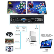 Load image into Gallery viewer, [20000 Games in 1] 40S Pandora box Retro Games Arcade Game Console with Two Separate hosts Compatible PC &amp; Projector &amp; TV 3D Games 1-4 Players Category Favorite List Save/Search/Hide/Pause/Delete Games
